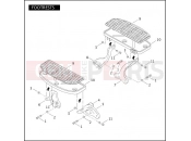HARLEY-DAVIDSON DYNA DEFENDER  - FXDP FOOTRESTS