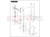 HARLEY-DAVIDSON DYNA DEFENDER  - FXDP FRONT FORK