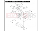 HARLEY-DAVIDSON DYNA DEFENDER  - FXDP REAR FORK, DEBRIS DEFLECTOR & BELT GUARD