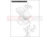 Harley-Davidson 2004 POLICE ELECTRA GLIDE STANDARD POLICE  - FLHTPI ENGINE MOUNTS & STABILIIZER LINKS