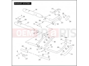Harley-Davidson 2004 POLICE ELECTRA GLIDE STANDARD POLICE  - FLHTPI EXHAUST SYSTEM