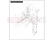 Harley-Davidson 2004 POLICE ELECTRA GLIDE STANDARD POLICE  - FLHTPI FRONT BRAKE CONTROL
