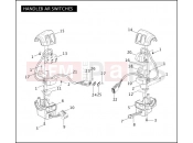 Harley-Davidson 2004 POLICE ELECTRA GLIDE STANDARD POLICE  - FLHTPI HANDLEBAR SWITCHES
