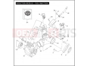 Harley-Davidson 2004 POLICE ELECTRA GLIDE STANDARD POLICE  - FLHTPI INDUCTION MODULE - FUEL INJECTION