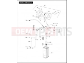 Harley-Davidson 2004 POLICE ELECTRA GLIDE STANDARD POLICE  - FLHTPI SIREN & AMPLIFIER