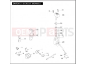 Harley-Davidson 2004 POLICE ELECTRA GLIDE STANDARD POLICE  - FLHTPI SWITCHES & CIRCUIT BREAKERS
