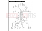 Harley-Davidson 2004 POLICE ELECTRA GLIDE STANDARD POLICE  - FLHTPI WIRING HARNESS, INTERCONNECT - FLHTPI