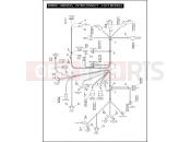 Harley-Davidson 2004 SIDECAR FLHR SIDECAR  - SIDECAR FOR FLHR WIRING HARNESS, INTERCONNECT - FLHT MODELS