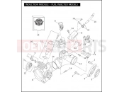 HARLEY-DAVIDSON FLHT SIDECAR  - SIDECAR FOR FLHT INDUCTION MODULE - FUEL INJECTED MODELS
