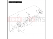 HARLEY-DAVIDSON FLHT SIDECAR  - SIDECAR FOR FLHT REAR BRAKE CALIPER
