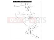 Harley-Davidson 2004 SIDECAR FLHTC SIDECAR  - SIDECAR FOR FLHTC FUEL TANK - CARBURETED FLHT & FLHTC