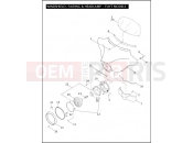 Harley-Davidson 2004 SIDECAR FLHTC SIDECAR  - SIDECAR FOR FLHTC WINDSHIELD, FAIRING & HEADLAMP - FLHT MODELS