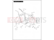 HARLEY-DAVIDSON FAT BOY  - FLSTF FRAME & JIFFY STAND