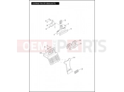 Harley-Davidson 2004 SOFTAIL NIGHT TRAIN  - FXSTBI LICENSE PLATE BRACKETS