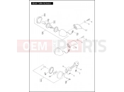 Harley-Davidson 2004 SOFTAIL SOFTAIL DEUCE  - FXSTDI REAR TURN SIGNALS