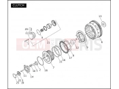 HARLEY-DAVIDSON VRSCA V-ROD  - VRSCA CLUTCH