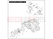 HARLEY-DAVIDSON VRSCA V-ROD  - VRSCA WATER PUMP & THERMOSTAT