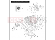 Harley-Davidson 2004 VRSC VRSCA V-ROD 98  - VRSCA 98 COVERS, OIL PAN/FILTER/PICKUP