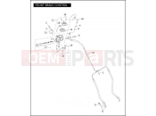 Harley-Davidson 2004 VRSC VRSCA V-ROD 98  - VRSCA 98 FRONT BRAKE CONTROL