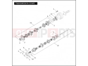 Harley-Davidson 2004 VRSC VRSCA V-ROD 98  - VRSCA 98 TRANSMISSION GEARS