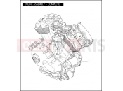HARLEY-DAVIDSON VRSCB V-ROD  - VRSCB ENGINE ASSEMBLY - COMPLETE