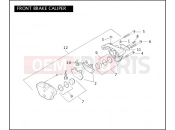 HARLEY-DAVIDSON VRSCB V-ROD  - VRSCB FRONT BRAKE CALIPER