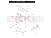 HARLEY-DAVIDSON VRSCB V-ROD  - VRSCB REAR FORK, DEBRIS DEFLECTOR & BELT GUARD