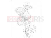 Harley-Davidson 2003 POLICE ELECTRA GLIDE STANDARD POLICE  - FLHTPI ENGINE MOUNTS AND STABILIZER LINKS