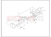Harley-Davidson 2003 POLICE ELECTRA GLIDE STANDARD POLICE  - FLHTPI FRONT BRAKE CALIPER