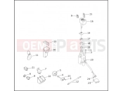 Harley-Davidson 2003 POLICE ELECTRA GLIDE STANDARD POLICE  - FLHTPI SWITCHES & CIRCUIT BREAKERS