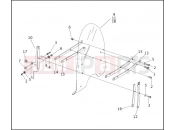 Harley-Davidson 2003 POLICE ELECTRA GLIDE STANDARD POLICE  - FLHTPI WINDSHIELD - FLHPI & FLHPEI