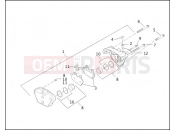 HARLEY-DAVIDSON NIGHT TRAIN  - FXSTB FRONT BRAKE CALIPER