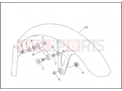 HARLEY-DAVIDSON NIGHT TRAIN  - FXSTB FRONT FENDER - FXSTS/I