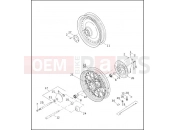 Harley-Davidson 2003 SOFTAIL NIGHT TRAIN  - FXSTBI FRONT WHEEL (1 OF 2)