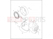 HARLEY-DAVIDSON SPRINGER SOFTAIL  - FXSTSI ALTERNATOR & REGULATOR
