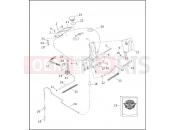 HARLEY-DAVIDSON SPRINGER SOFTAIL  - FXSTSI FUEL TANK