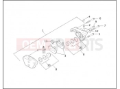 HARLEY-DAVIDSON ELECTRA GLIDE STANDARD  - FLHT FRONT BRAKE CALIPER