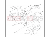 Harley-Davidson 2003 TOURING ULTRA CLASSIC  - FLHTCUI INNER FAIRING - FLTR MODELS