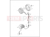 HARLEY-DAVIDSON DYNA DEFENDER  - FXDP ALTERNATOR & REGULATOR