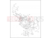 HARLEY-DAVIDSON DYNA DEFENDER  - FXDP FRAME & JIFFY STAND