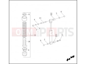 HARLEY-DAVIDSON DYNA DEFENDER  - FXDP SHOCK ABSORBERS - HYDRAULIC