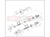 HARLEY-DAVIDSON DYNA DEFENDER  - FXDP TRANSMISSION GEARS