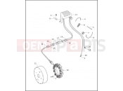 Harley-Davidson 2002 POLICE ELECTRA GLIDE STANDARD POLICE  - FLHTPI ALTERNATOR & REGULATOR