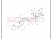 Harley-Davidson 2002 POLICE ELECTRA GLIDE STANDARD POLICE  - FLHTPI FRONT BRAKE CALIPER