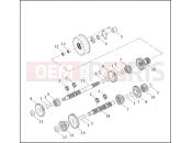 Harley-Davidson 2002 POLICE ELECTRA GLIDE STANDARD POLICE  - FLHTPI TRANSMISSION GEARS