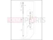 Harley-Davidson 2002 SIDECAR FLHRCI SIDECAR  - SIDECAR FOR FLHRCI FRONT FORK - LEFT (FAIRING)