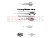 Harley-Davidson 2002 SOFTAIL FAT BOY  - FLSTF FUEL TANK TRIM