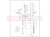 HARLEY-DAVIDSON NIGHT TRAIN  - FXSTB FRONT FORK - FXST/I & FXSTB/I