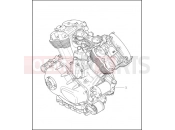 HARLEY-DAVIDSON VRSCA V-ROD  - VRSCA ENGINE ASSEMBLY - COMPLETE