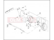 HARLEY-DAVIDSON VRSCA V-ROD  - VRSCA HEADLAMP